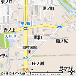 京都府長岡京市今里畔町周辺の地図
