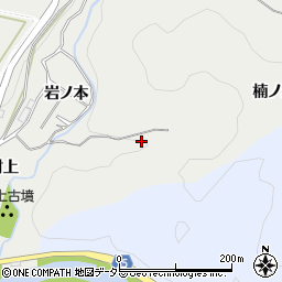 愛知県岡崎市丸山町楠ノ木周辺の地図