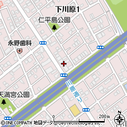 なとり　静岡営業所周辺の地図