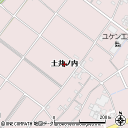 愛知県安城市高棚町（土井ノ内）周辺の地図