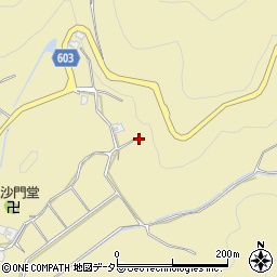 兵庫県川辺郡猪名川町上阿古谷能勢谷周辺の地図