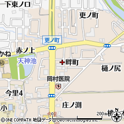 京都府長岡京市今里畔町4周辺の地図
