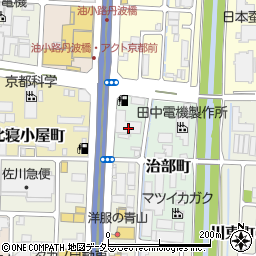 京都市　成長産業創造センター周辺の地図