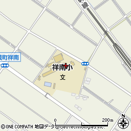 安城市役所　祥南児童クラブ周辺の地図