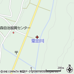 広島県庄原市東城町粟田1755周辺の地図