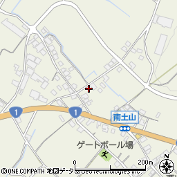 滋賀県甲賀市土山町北土山2419周辺の地図