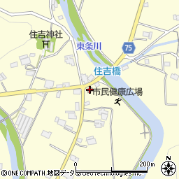 大川瀬公民館周辺の地図