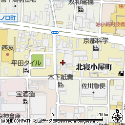 京都府京都市伏見区北寝小屋町51周辺の地図