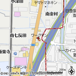 カレーハウスＣｏＣｏ壱番屋向日国道１７１号店周辺の地図