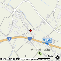 滋賀県甲賀市土山町北土山2420周辺の地図