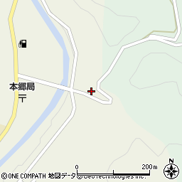 岡山県新見市哲多町本郷82周辺の地図