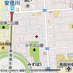 長田ちびっこ保育園周辺の地図