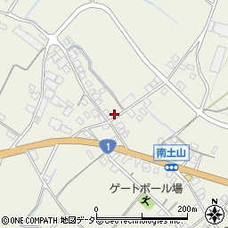 滋賀県甲賀市土山町北土山2420-2周辺の地図