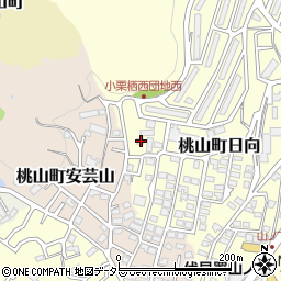 京都府京都市伏見区桃山町日向46-7周辺の地図