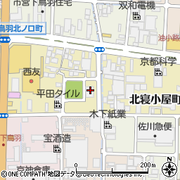 京都府京都市伏見区下鳥羽渡瀬町185周辺の地図