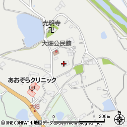 兵庫県三田市大畑175周辺の地図