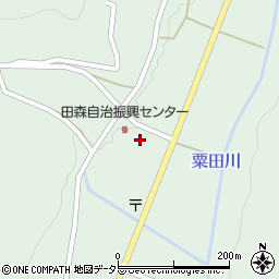 広島県庄原市東城町粟田1716周辺の地図