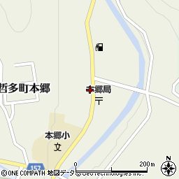 岡山県新見市哲多町本郷683-1周辺の地図