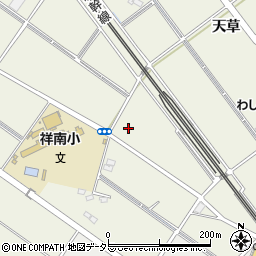 愛知県安城市安城町（庚申）周辺の地図
