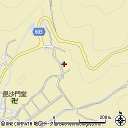 兵庫県川辺郡猪名川町上阿古谷能勢谷182周辺の地図
