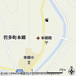 岡山県新見市哲多町本郷684周辺の地図