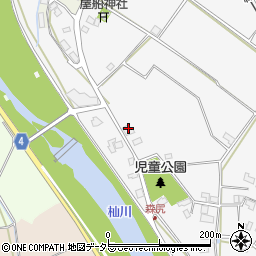 中辻商店周辺の地図