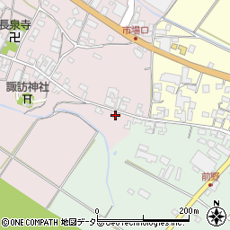 滋賀県甲賀市土山町市場27周辺の地図