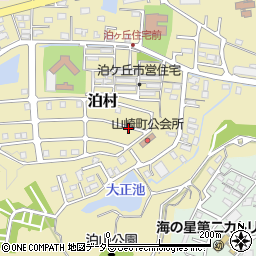 三重県四日市市泊村周辺の地図