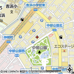 〒444-1305 愛知県高浜市神明町の地図