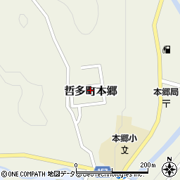 岡山県新見市哲多町本郷788周辺の地図