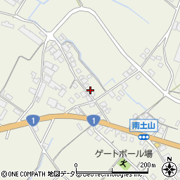 滋賀県甲賀市土山町北土山2421周辺の地図