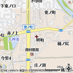 京都府長岡京市今里畔町5周辺の地図