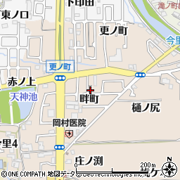 京都府長岡京市今里畔町8周辺の地図