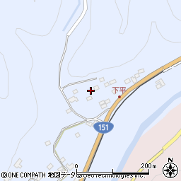 愛知県新城市富栄石神周辺の地図