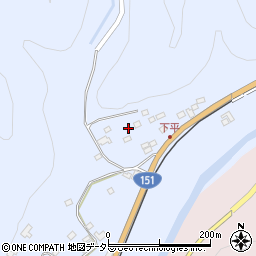愛知県新城市富栄（石神）周辺の地図