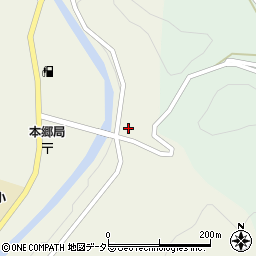 岡山県新見市哲多町本郷77周辺の地図