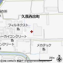 京都府京都市伏見区久我西出町周辺の地図