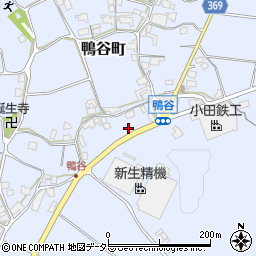 〒675-2444 兵庫県加西市鴨谷町の地図