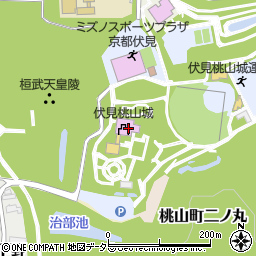京都府京都市伏見区桃山町大蔵45周辺の地図