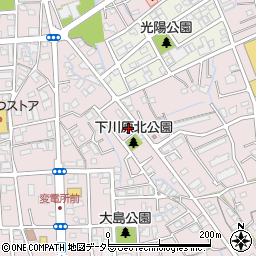 亜胡周辺の地図