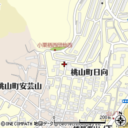 京都府京都市伏見区桃山町日向46-103周辺の地図