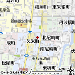 京都中央信用金庫伏見支店周辺の地図