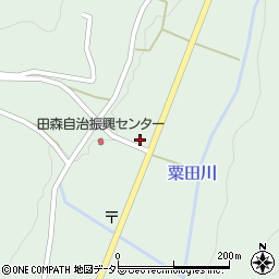 広島県庄原市東城町粟田1720周辺の地図