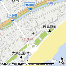 静岡県静岡市駿河区西島1235周辺の地図