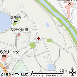 兵庫県三田市大畑128周辺の地図