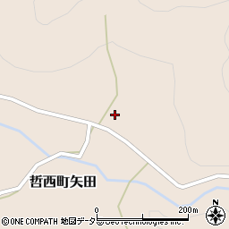 岡山県新見市哲西町矢田300周辺の地図