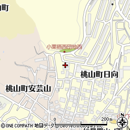 京都府京都市伏見区桃山町日向46-13周辺の地図