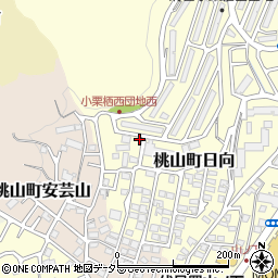 京都府京都市伏見区桃山町日向46-55周辺の地図