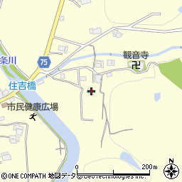 兵庫県三田市大川瀬557周辺の地図