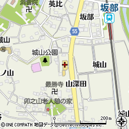 愛知トヨタ自動車阿久比店周辺の地図